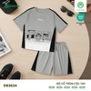 Bộ Cổ Tròn Cộc Tay Bé Trai