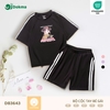 Bộ cộc tay bé gái Dokma