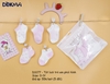 DS177 Tất lưới trẻ em phối hình (set 5 đôi)