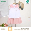 Bộ váy cổ sen BG