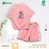 Bộ cộc tay bé gái Dokma