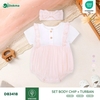 Set body chip kèm turban (1-9M)