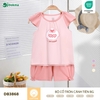 Bộ cổ tròn cánh tiên bé gái Dokma