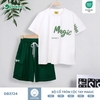 Bộ cổ tròn cộc tay Magic Dokma