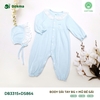 Body Dài Tay + Mũ Bé Gái