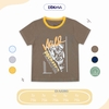 DA686N Áo cổ tròn cộc tay Dokma (2-6T)