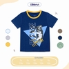 DA686N Áo cổ tròn cộc tay Dokma (2-6T)