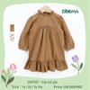 DB1907 Váy dài tay hoa nhí BG DOKMA (2-4Y)