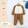 DB1927 Bộ cổ tròn dài tay Dokma ( 18-36M)