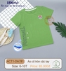 DA781 Áo cổ tròn cộc tay BT KID (6-10Y)
