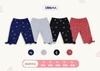 DQ943 Quần legging bé gái in khổ (2-6T)