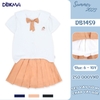 DB1459- sét váy sơ mi bé gái (6-10Y))
