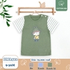 DMA502 Aó cài vai cộc tay bé trai (9-36M)