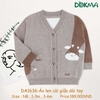DA1636 Áo len cài giữa dài tay (NB-9M)