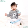 DA1640 Áo len cổ tròn dài tay (6-24M)