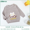 DA1640 Áo len cổ tròn dài tay (6-24M)