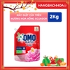 Nước giặt OMO comfort cửa trên hương hoa hồng 2kg/túi
