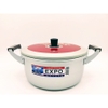Expo Nồi nấu Mì nhập khẩu Hàn Quốc, màu trắng,22 cm, hai quai,  nấu nhanh và an toàn