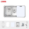 Chậu rửa KONOX Workstation Sink Dekor 8347SU