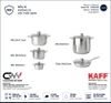 Bộ nồi chảo KAFF KF-ST00519R