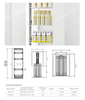 Tủ kho cánh rút EUROGOLD EKR11440