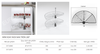 Mâm xoay inox EUROGOLD EXT18070 | EXT18080
