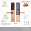 Khóa Điện Tử KASSLER KL-567 CNC GOLD APP TTlock