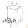 Máy Rửa Bát Canzy CZ-WSG14PTC SERI 8