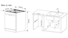 Máy rửa chén KOCHER KDEU-X16B