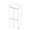 Tủ Lạnh Kitchen-Fit Malloca MF-428SBI