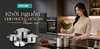 Bộ nồi GrandX GX605 Noble
