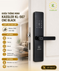 Khóa Điện Tử KASSLER KL-567 CNC BLACK APP TTlock