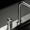 Vòi nóng lạnh dây rút inox 304 Malloca LuxSteel K068PO