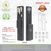 Khóa Điện Tử KASSLER KL-868 CNC BLACK APP Tuya