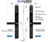 Khóa Điện Tử AVOLOCK AN-668