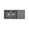 Chậu rửa đá Granite 2 hố Titanium K-50073