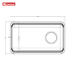Chậu rửa KONOX TARI SMART 7047PP