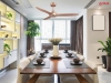 Quạt Trần FENGYE-MILAN FY533 Màu Đồng Cát