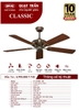 QUẠT TRẦN TRANG TRÍ MR.VŨ QUẠT TRẦN CLASSIC AB