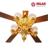 Quạt Trần FENGYE-MILAN FY968 Thân Đồng Mạ Vàng