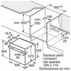 Lò nướng - Chiên không dầu BOSCH HBG536EB4 | Series 6