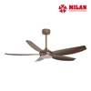 Quạt Trần FENGYE-MILAN FY528 Màu Đồng Cát