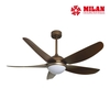 Quạt Trần FENGYE-MILAN FY509 Màu Đồng Cát