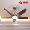 Quạt Trần FENGYE-MILAN FY509 Màu Đồng Cát