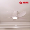 Quạt Trần FENGYE-MILAN FY588 Màu Trắng 1,06m