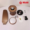 Quạt Trần FENGYE-MILAN FY588 Màu Đồng Cát 1,06m