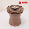 Quạt Trần FENGYE-MILAN FY588 Màu Đồng Cát 1,06m