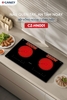 Bếp hồng ngoại đôi Canzy CZ-HN001