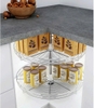 Mâm xoay inox EUROGOLD EXL36080