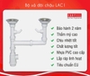 Chậu rửa Carysil LAC1-03